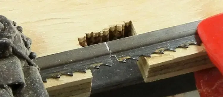 جوشکاری تیغه اره نواری جوشکاری تیغه اره نواری