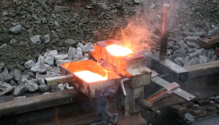 جوشکاری ریلی